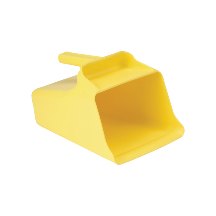 Mega Scoop, Plastic, Yellow, 128 oz.