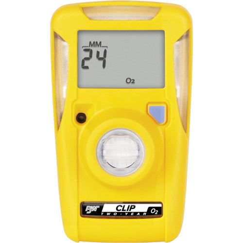 Honeywell BW Clip Gas Detector, Single Gas, O2