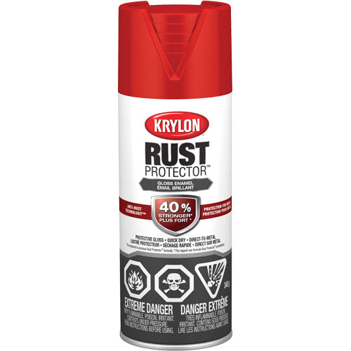 Krylon Rust Protector® Enamel Paint, Gloss, 12 oz., Aerosol Can