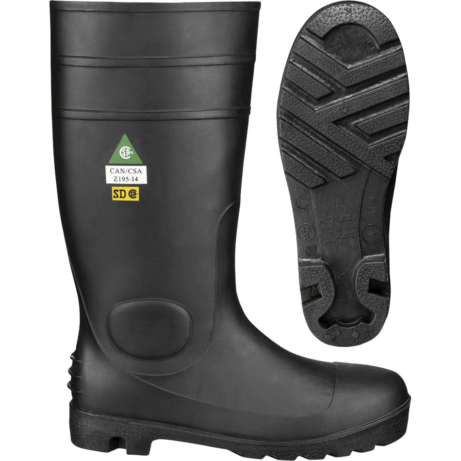 Pioneer, Safety Boots, PVC, Steel Toe, Puncture Resistant Sole