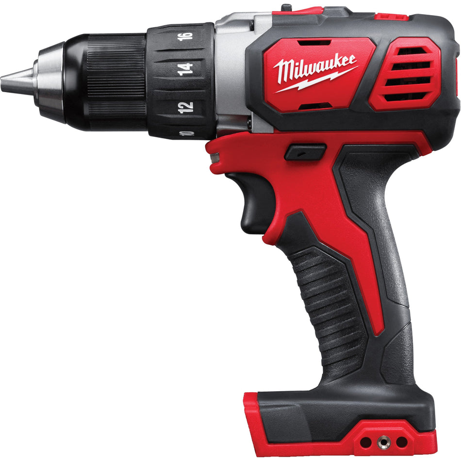 Milwaukee M18™ Compact Drill Driver, Lithium-Ion, 18 V, 1/2" Chuck, 500 in-lbs Torque